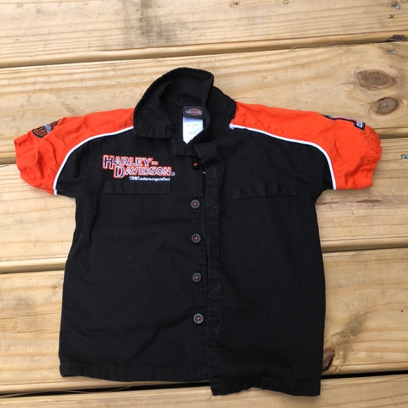 Harley-Davidson Other - Harley Davidson 2T button up shirt R11